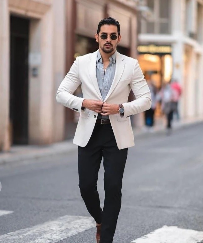 How to Style a White Blazer