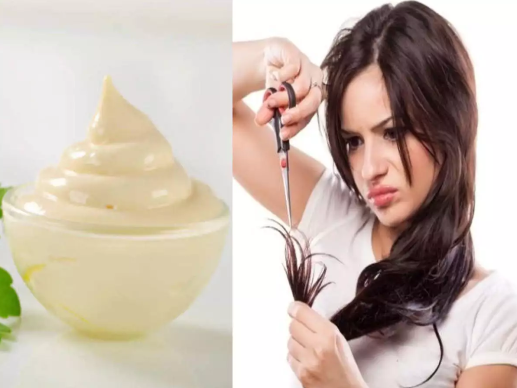 How to Apply Mayonnaise on Hair