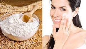 Is it good to apply wheat flour on face ?
