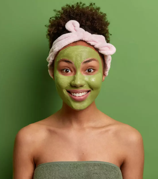 Can you apply algae on face