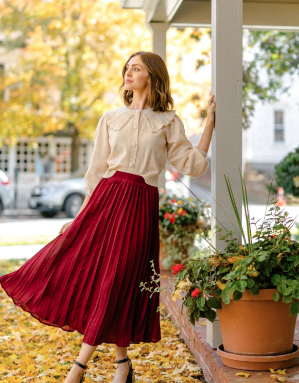 How to style A-line skirt