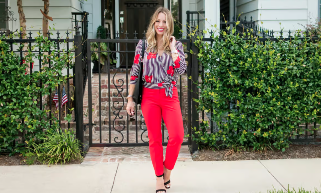How to style a red pant