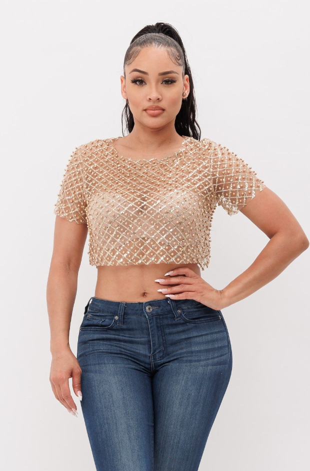 How to style a sequined top