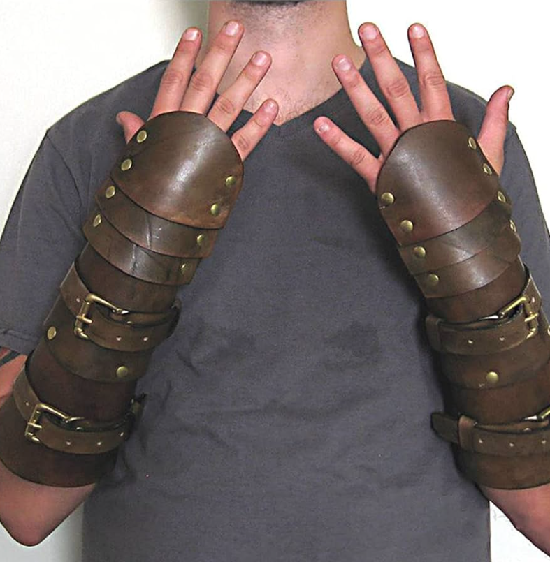 How to style leather arm guard