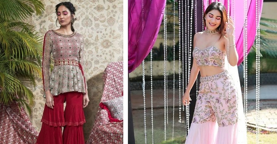 How to style a sharara