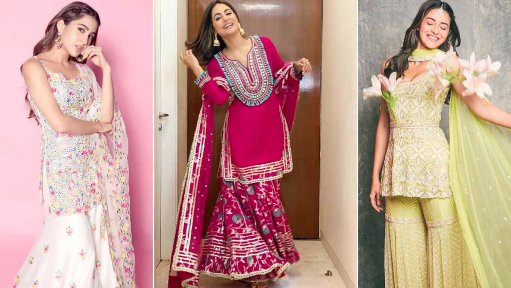 How to style a sharara