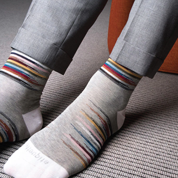 How to style mismatched socks