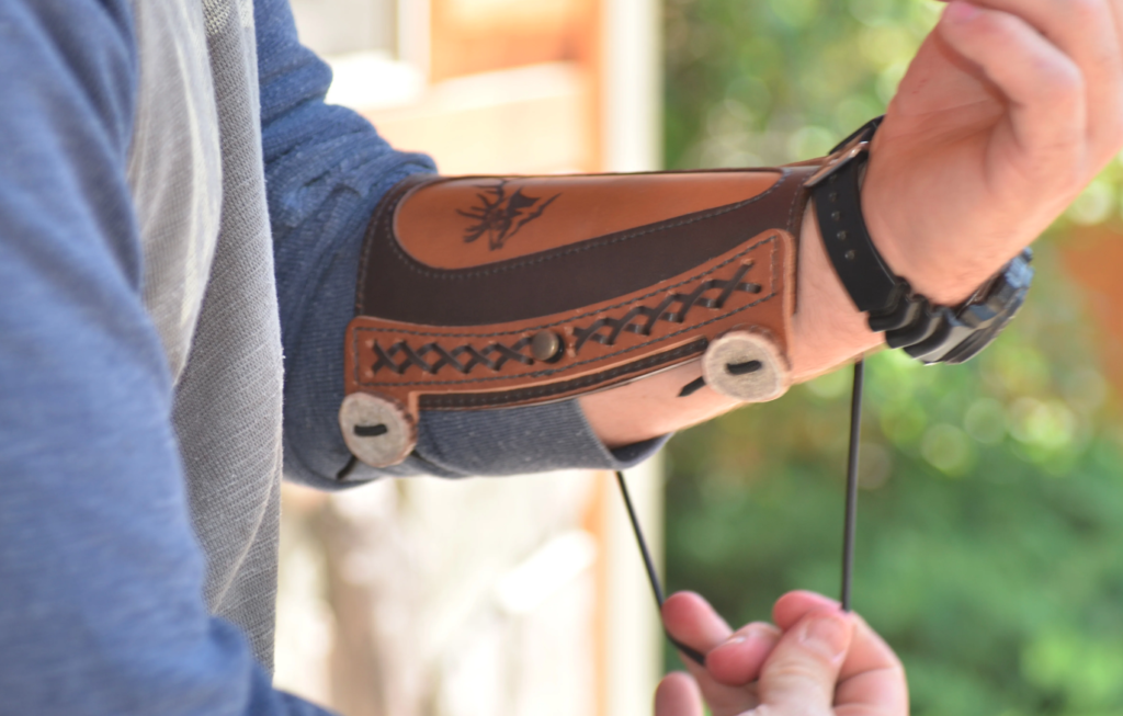 How to style leather arm guard