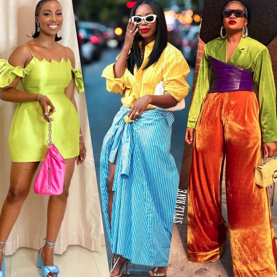 How to style in color blockings