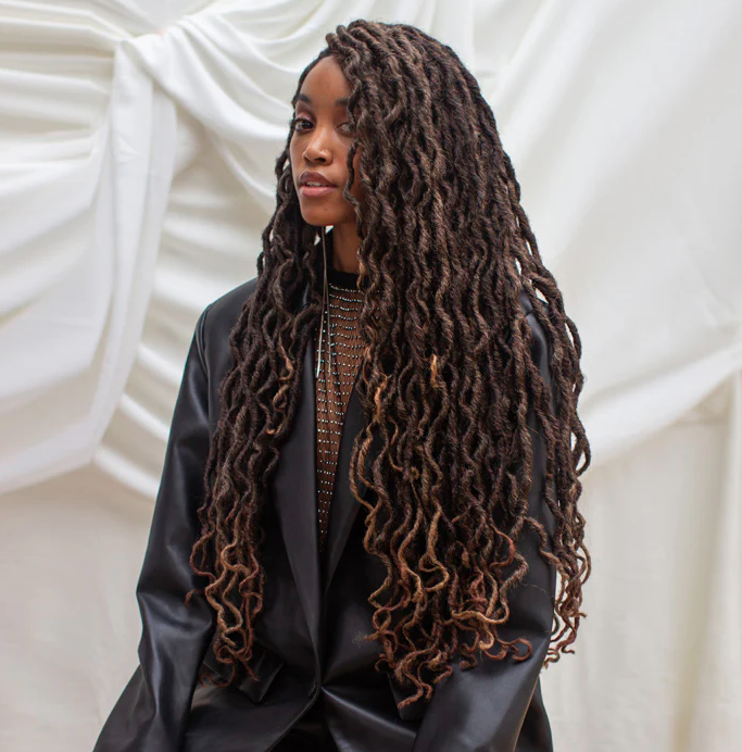 How to style boho locs