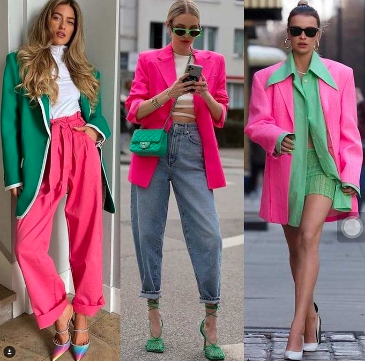 How to style in color blockings