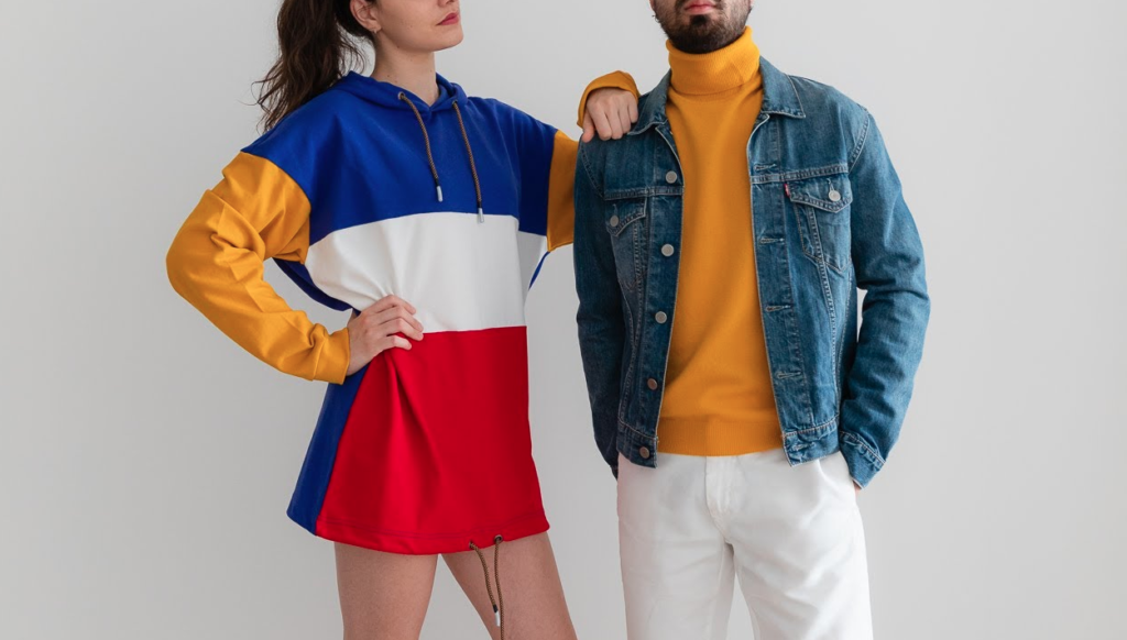 How to style in color blockings