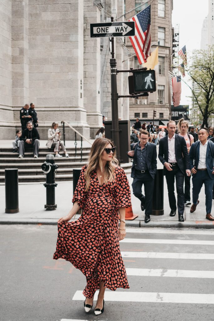 How to style a ganni dress ?