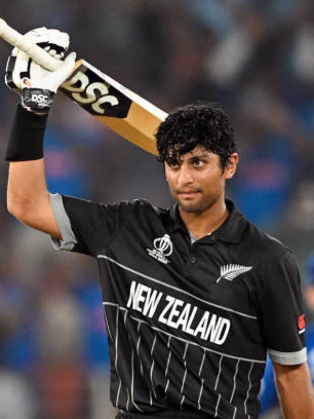 “Rachin Ravindra’s Historic ODI World Cup Debut”