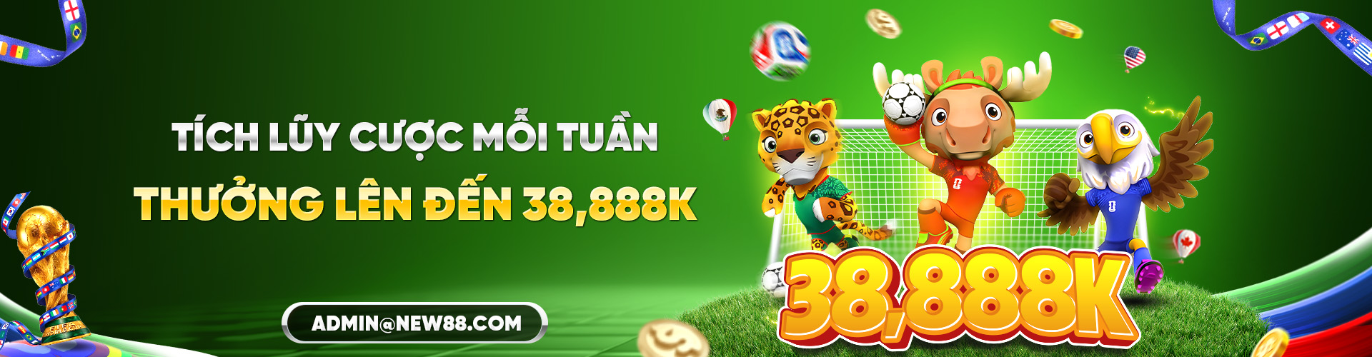 New88 thưởng 38,888K